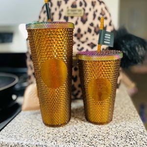 Honeycomb Starbucks tumbler set